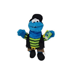 Sesame Street Pirate 12" Cookie Monster 2007 Plush Nanco w/tags